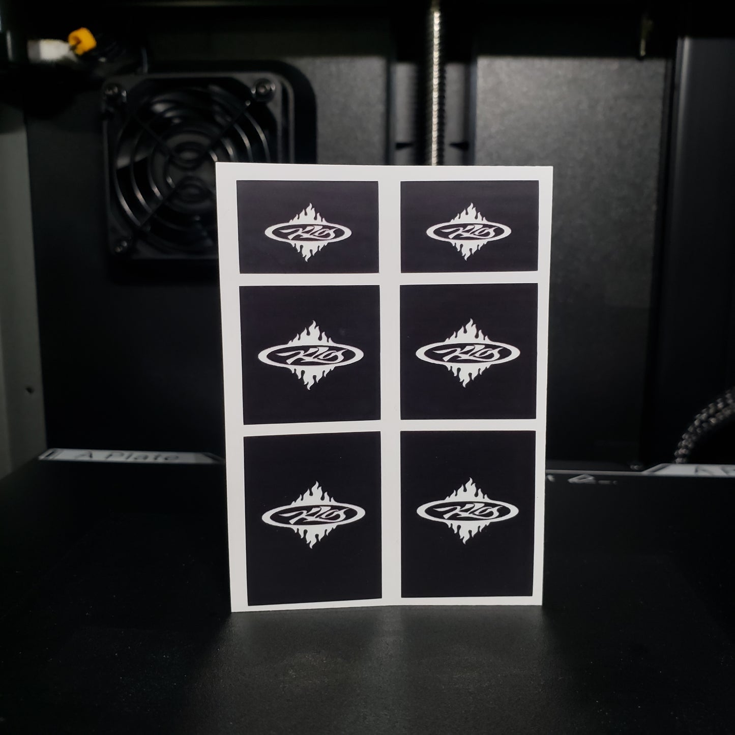 1/25 Klos Bros on Black MudFlap