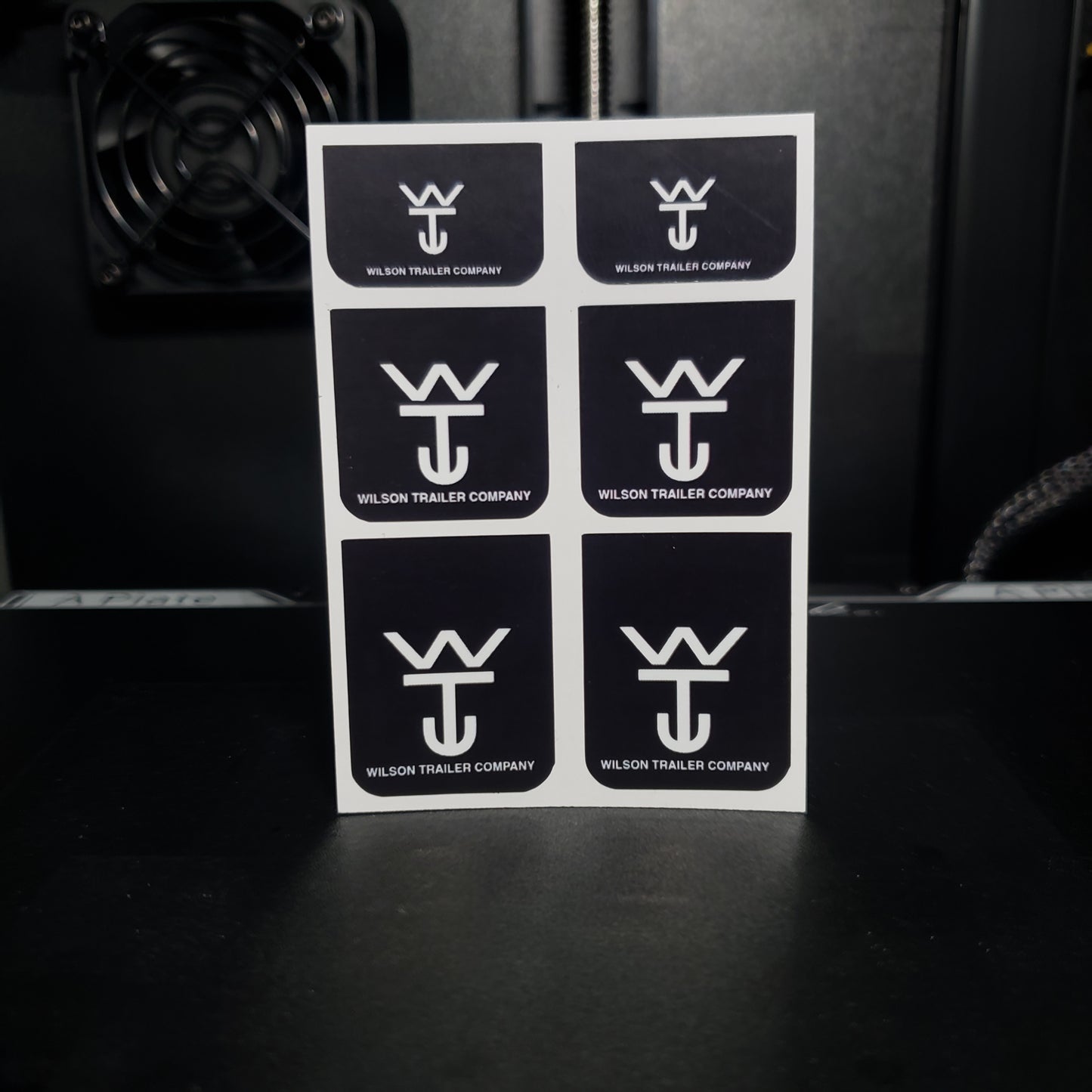 1/25 Wilson Trailer on Black MudFlap