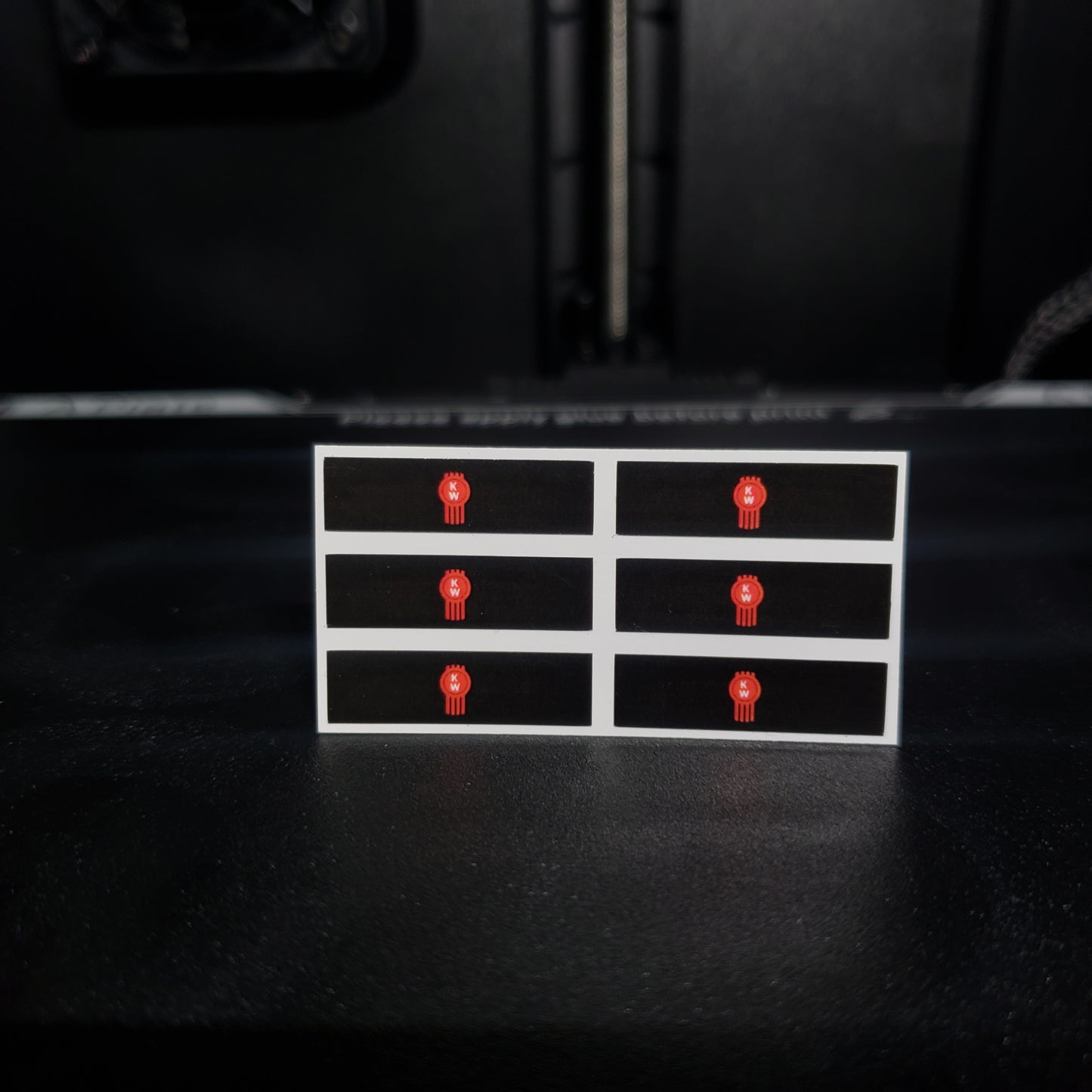 1/25 Kenworth Icon Quarter MudFlaps