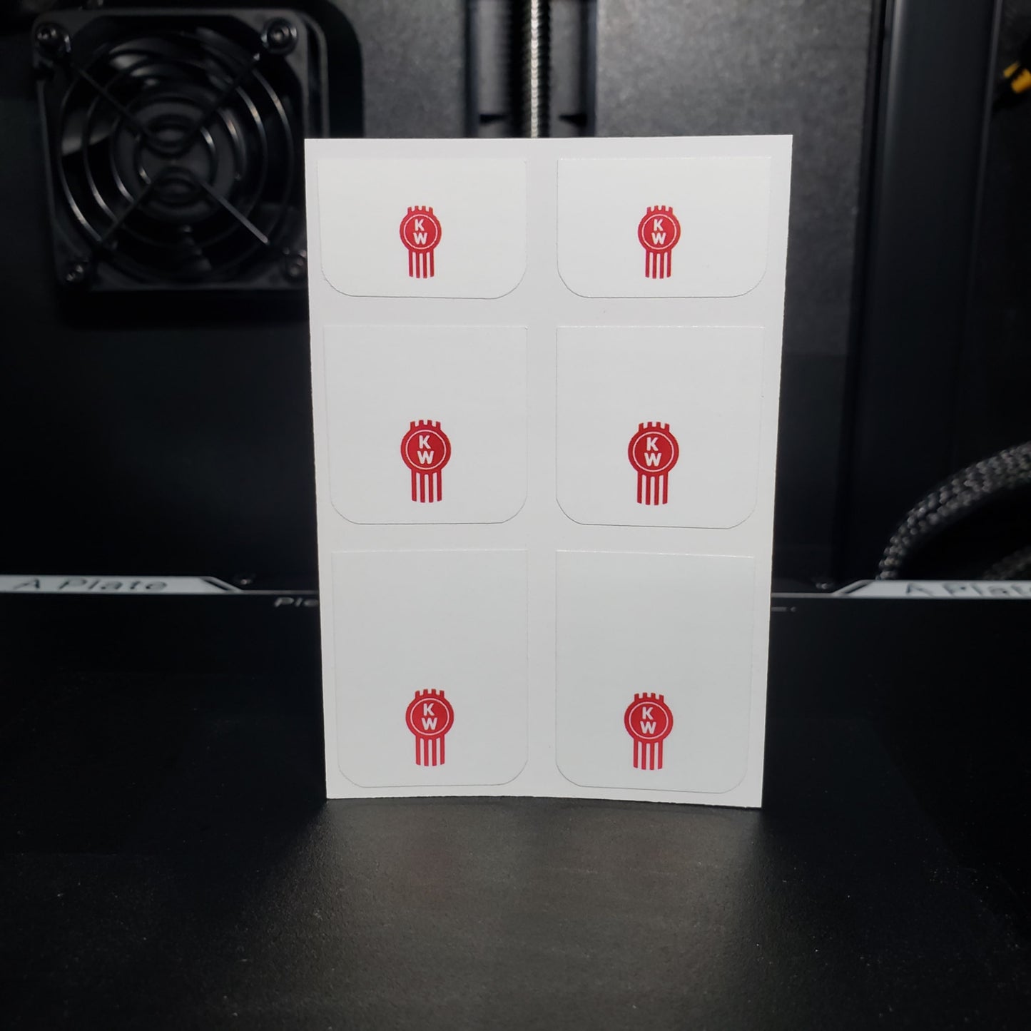 1/25 Kenworth Logo MudFlap